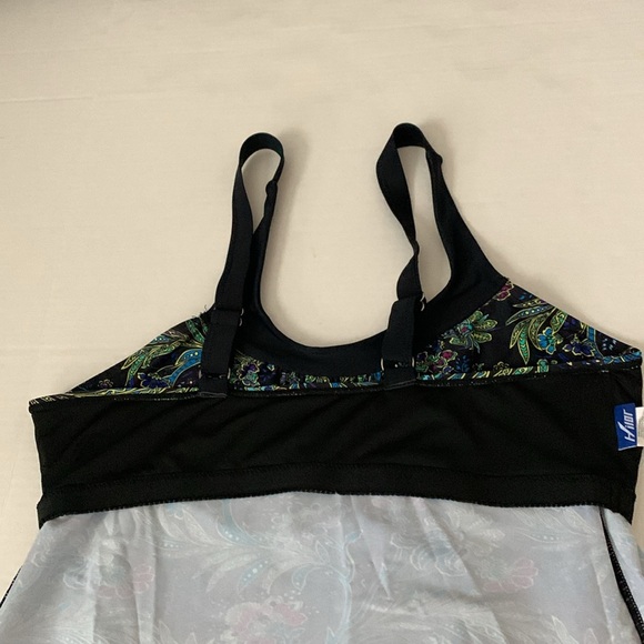 Hilor Women's Tankini Swimsuits Tummy Control Two Piece Bathing Suits Loose Fit - Picture 7 of 14